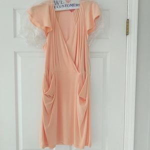 BCBG generation orange dress